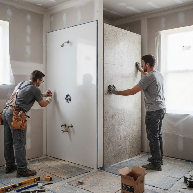 Bathroom Plastering