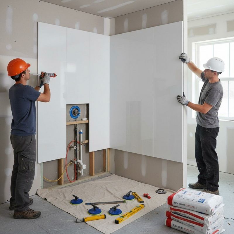 Bathroom Plastering