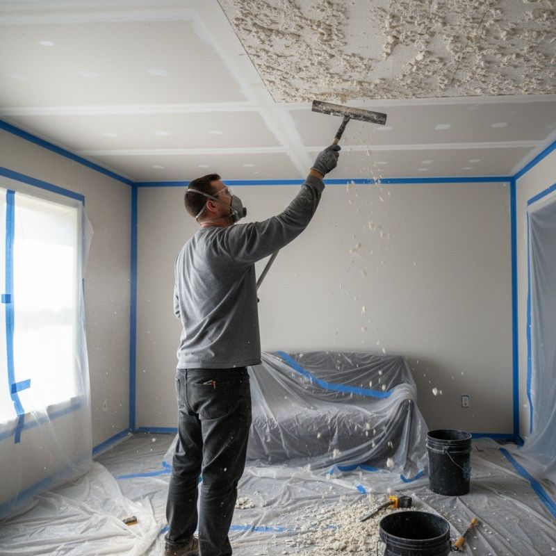 Ceiling Scraping in San Diego, CA