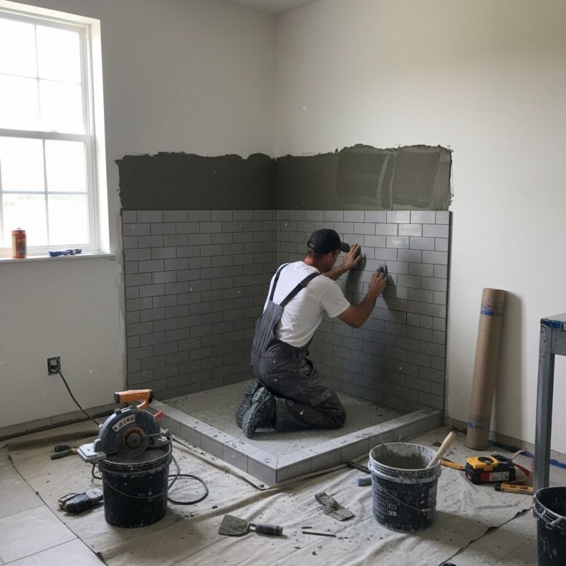Bathroom Plastering