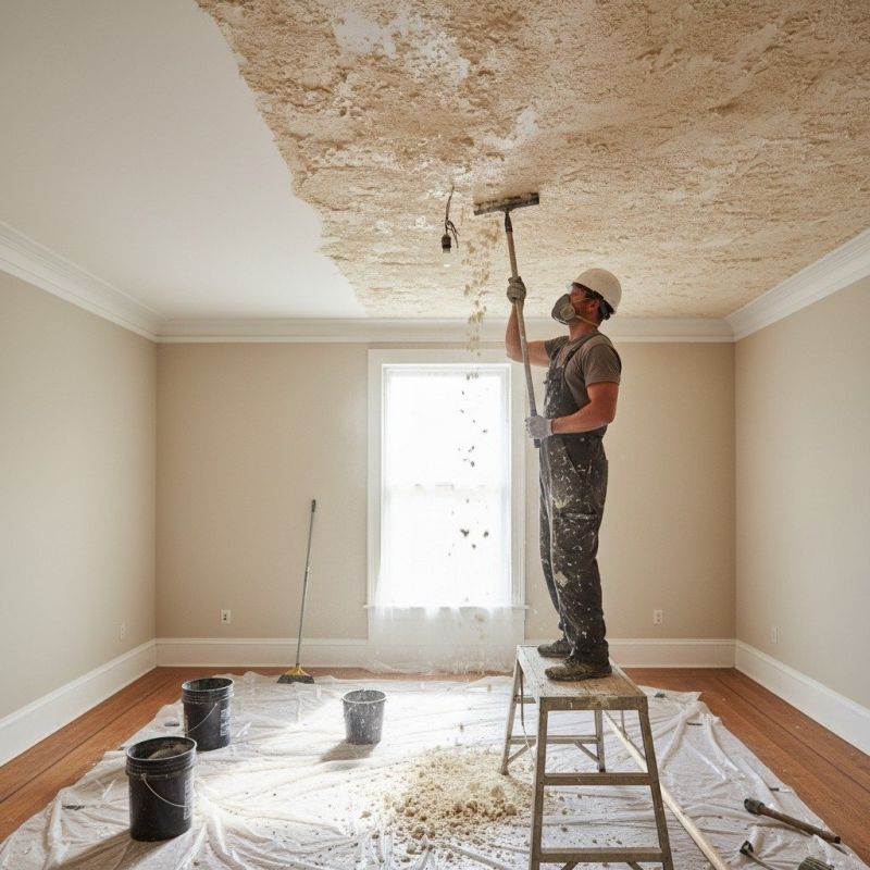 Stipple Ceiling Removal in Temecula, CA