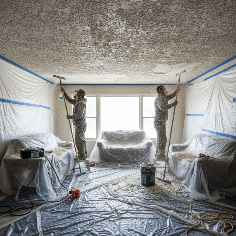 Stipple Ceiling Removal in San Diego, CA