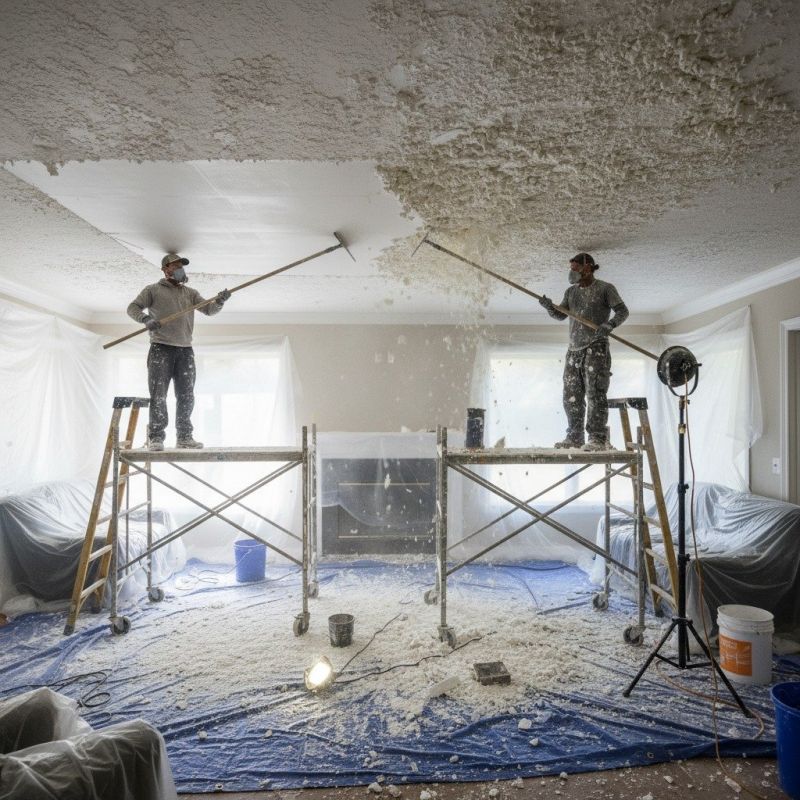 Swirl Ceiling Removal in Temecula, CA