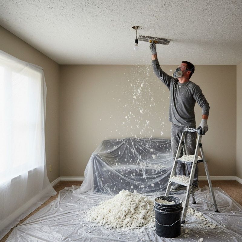Swirl Ceiling Removal in Temecula, CA