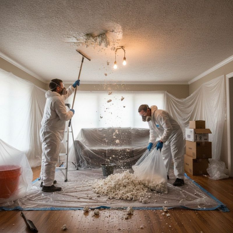 Swirl Ceiling Removal in Alpharetta, GA