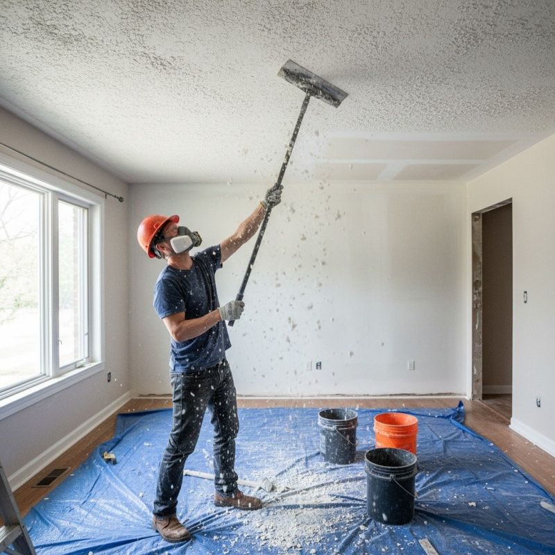 Textured Ceiling Removal in San Diego, CA